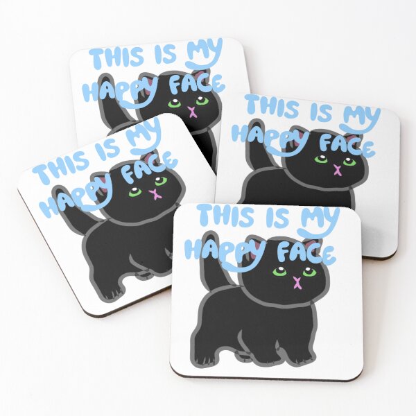 Item preview, Esta es mi camiseta con el gato de cara feliz. designed and sold by CATLOVER129.