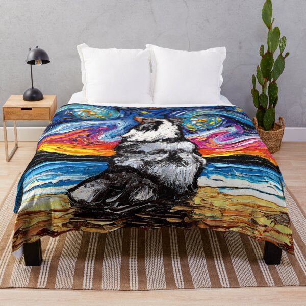 Item preview, Merle Shetland Sheepdog Night designed and sold by AjaTrier.