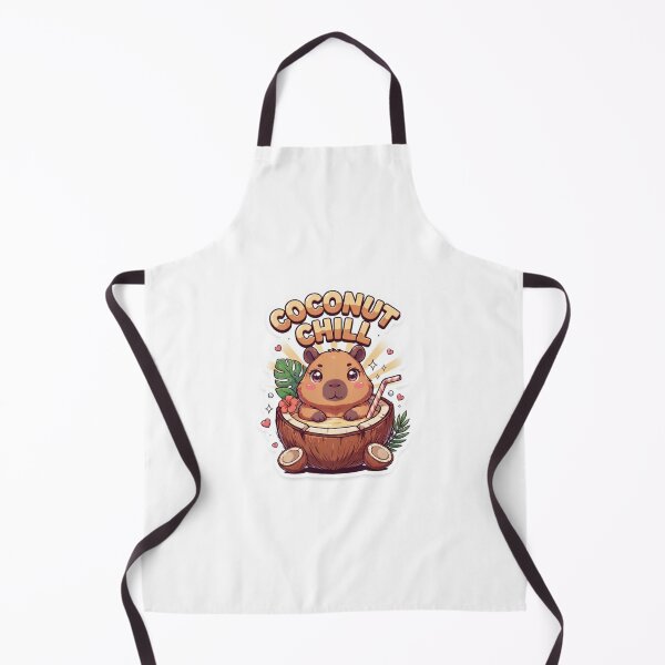 Item preview, Coconut Chill Capybara T-Shirt – Cute Kawaii Tropical Summer Animal Gift for Capybara Lovers, Beach Lovers & Cozy Girls designed and sold by GemBob Creations.