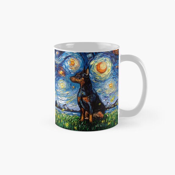 Item preview, Miniature Pinscher Night designed and sold by AjaTrier.