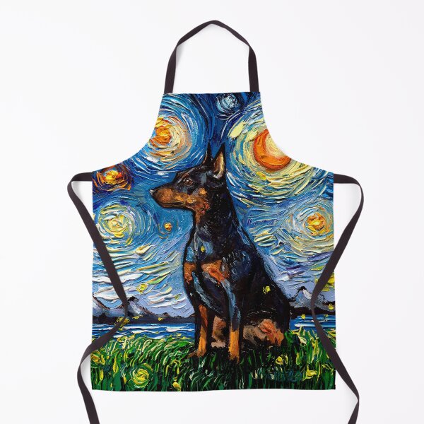 Item preview, Miniature Pinscher Night designed and sold by AjaTrier.