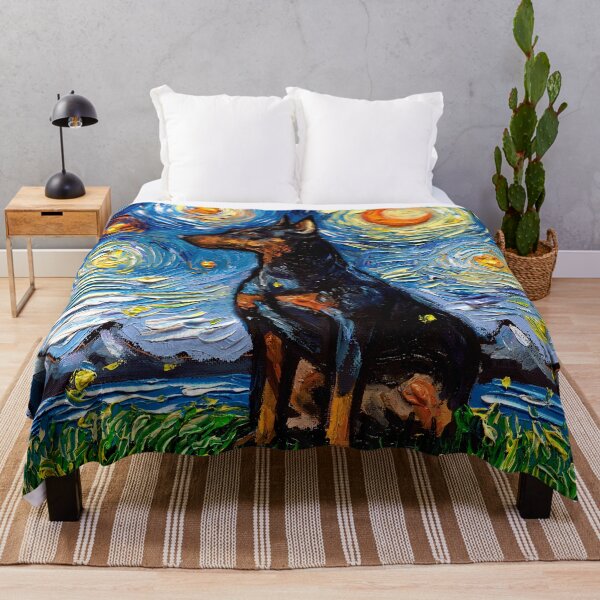 Item preview, Miniature Pinscher Night designed and sold by AjaTrier.