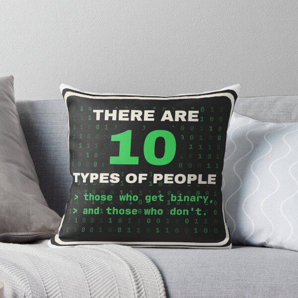 Item preview, There Are 10 Types Of People Binary Joke Computer Science designed and sold by LGTM Supply.