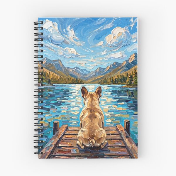 Item preview, On The Dock – French Bulldog designed and sold by AjaTrier.