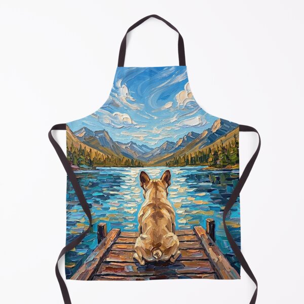 Item preview, On The Dock – French Bulldog designed and sold by AjaTrier.