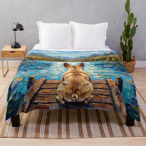Item preview, On The Dock – French Bulldog designed and sold by AjaTrier.