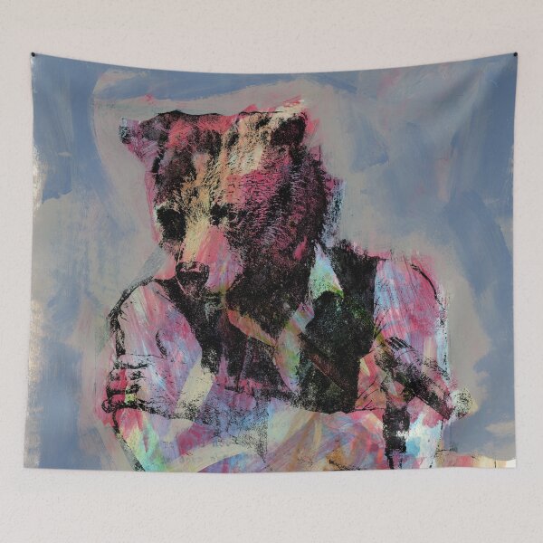 Item preview, Cash Bear Ruminating designed and sold by ElvisSantanaArt.