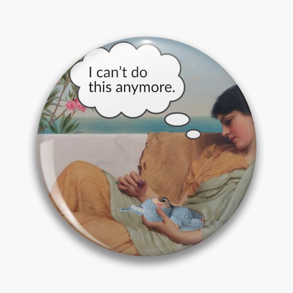 Item preview, Lafufu Classical Painting meme designed and sold by Doozie designs.