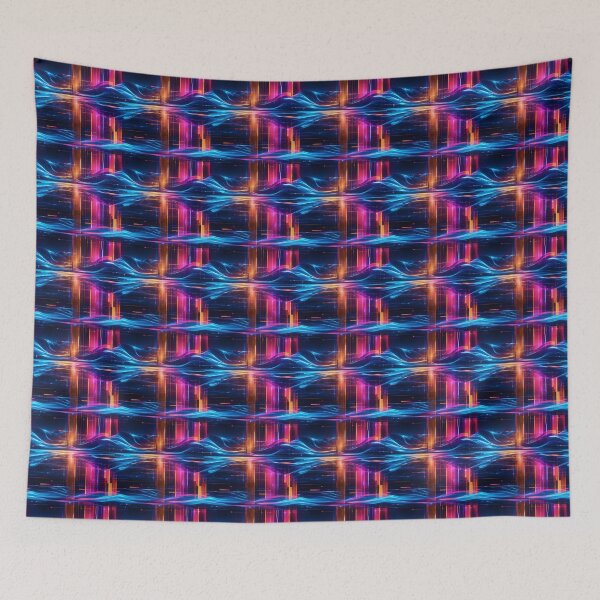 Item preview, Neon Flux Technology Waves designed and sold by GalacticLabs.