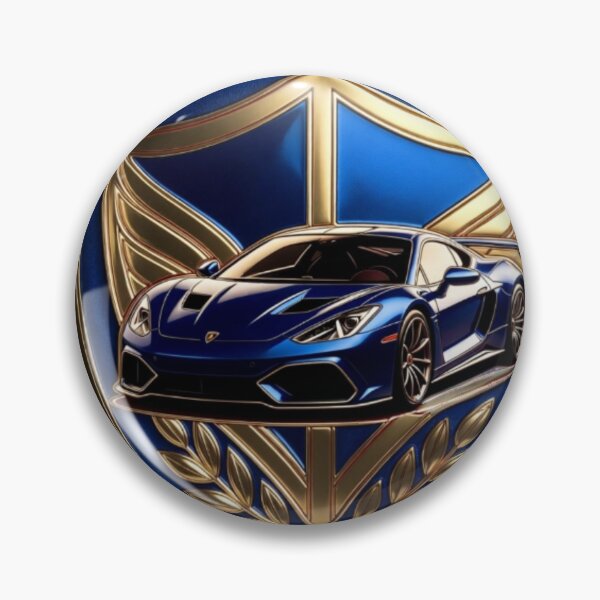 Item preview, Luxury Supercar Royal Crest Shield Emblem Art designed and sold by Nexus Space.