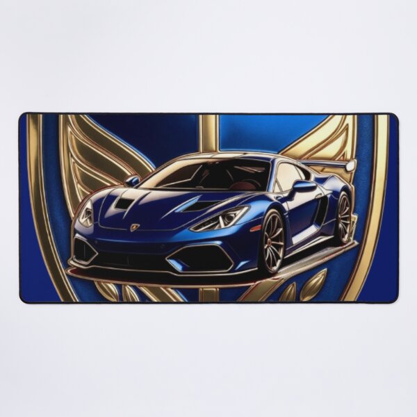 Item preview, Luxury Supercar Royal Crest Shield Emblem Art designed and sold by Nexus Space.