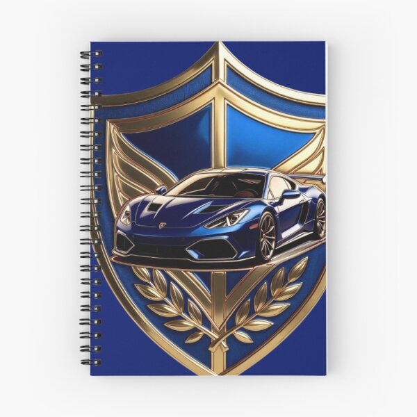 Item preview, Luxury Supercar Royal Crest Shield Emblem Art designed and sold by Nexus Space.