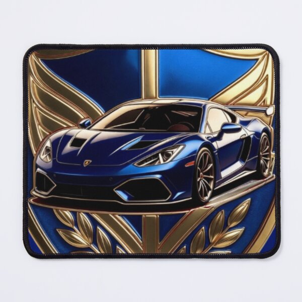 Item preview, Luxury Supercar Royal Crest Shield Emblem Art designed and sold by Nexus Space.