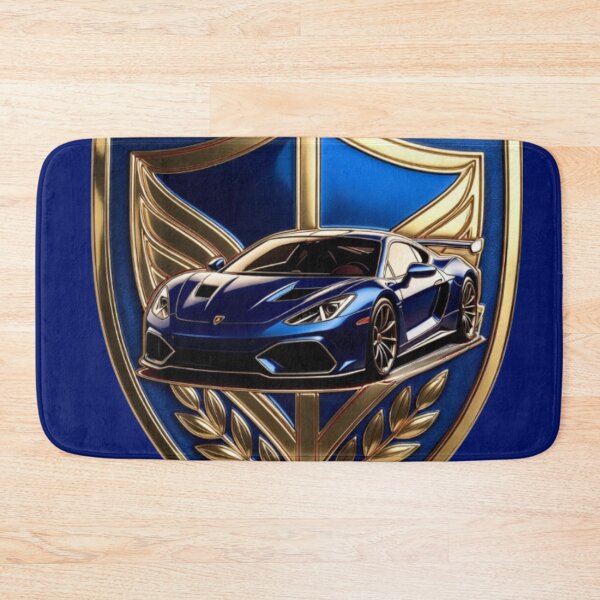 Item preview, Luxury Supercar Royal Crest Shield Emblem Art designed and sold by Nexus Space.