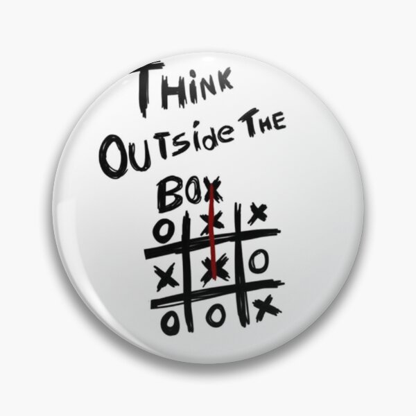 Item preview, Fun Graphic Think Outside the box designed and sold by CherryStuff.