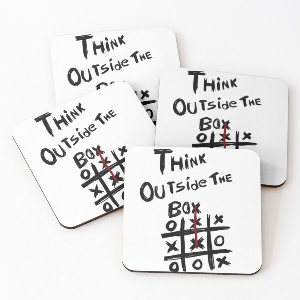 Item preview, Fun Graphic Think Outside the box designed and sold by CherryStuff.