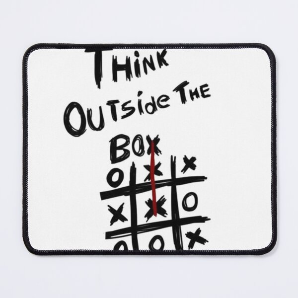 Item preview, Fun Graphic Think Outside the box designed and sold by CherryStuff.