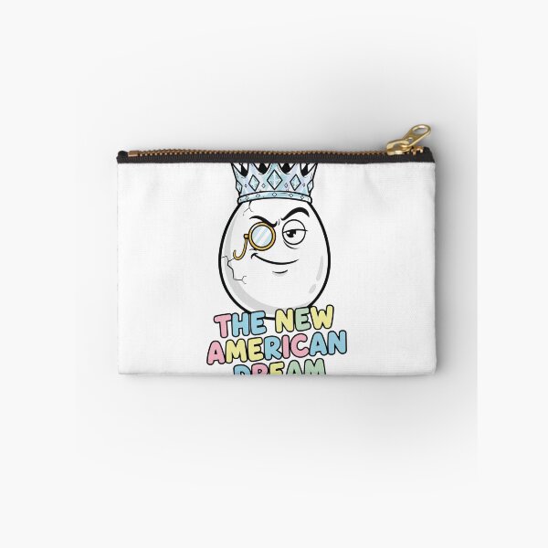 Item preview, "The New American Dream" Funny Egg Inflation Meme - Luxury Groceries - Sarcastic Economy Art designed and sold by BestChoiceService.