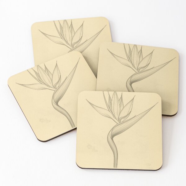 Item preview, Bird of Paradise Flower Line Art designed and sold by The-Botanica.