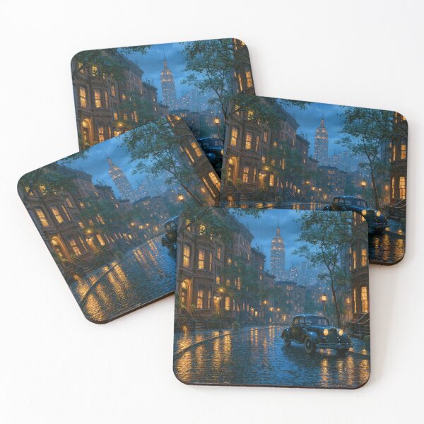 Item preview, Rainy New York Street At Night designed and sold by Rtymer.