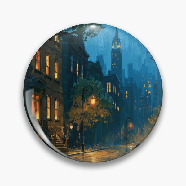 Item preview, Rainy New York Street At Night designed and sold by Rtymer.