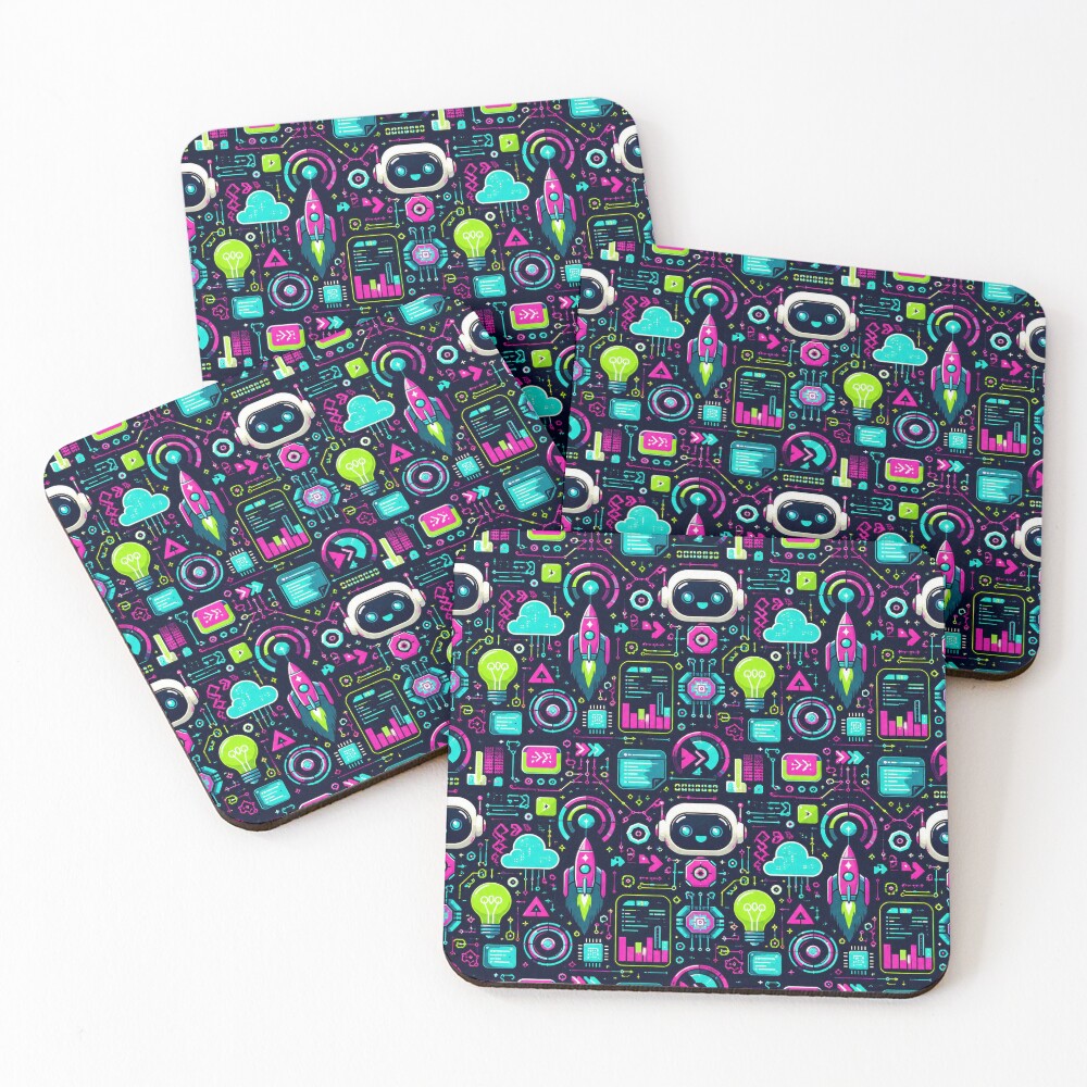 Item preview, Coasters (Set of 4) designed and sold by GalacticLabs.