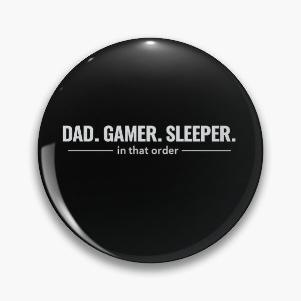 Item preview, Dad Gamer Sleeper Funny Gaming Dad Minimal Typography T-Shirt designed and sold by Line-Mood1⭐️⭐️⭐️⭐️⭐️.
