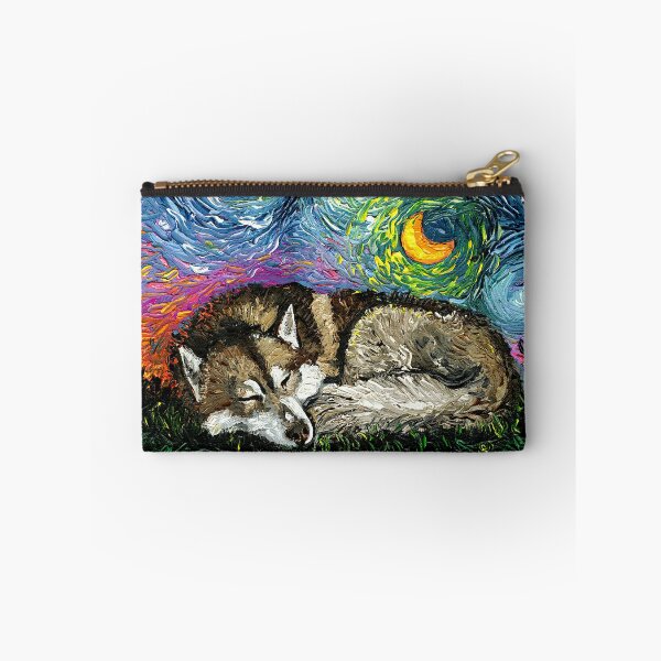 Item preview, Sleeping Husky Night designed and sold by AjaTrier.