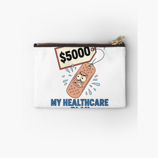 Item preview, "My Healthcare Plan" Funny Medical Bill Graphic - $5000 Band-Aid Art - US Healthcare System Humor designed and sold by BestChoiceService.