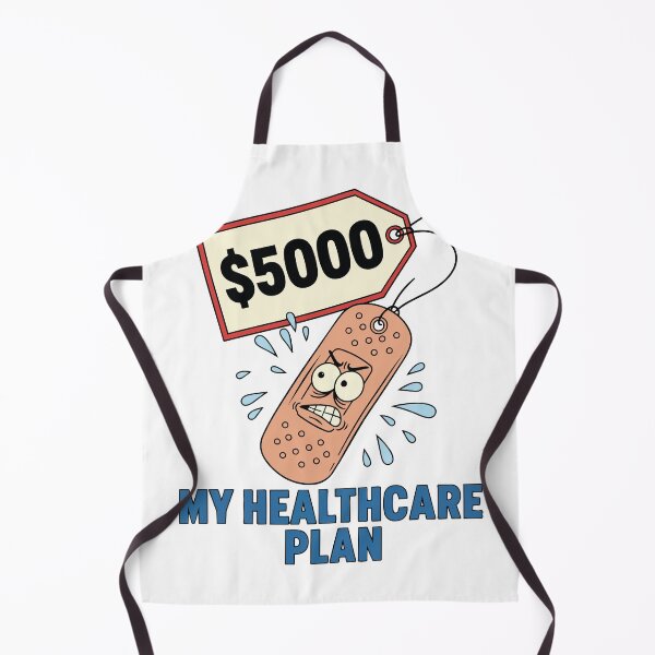 Item preview, "My Healthcare Plan" Funny Medical Bill Graphic - $5000 Band-Aid Art - US Healthcare System Humor designed and sold by BestChoiceService.