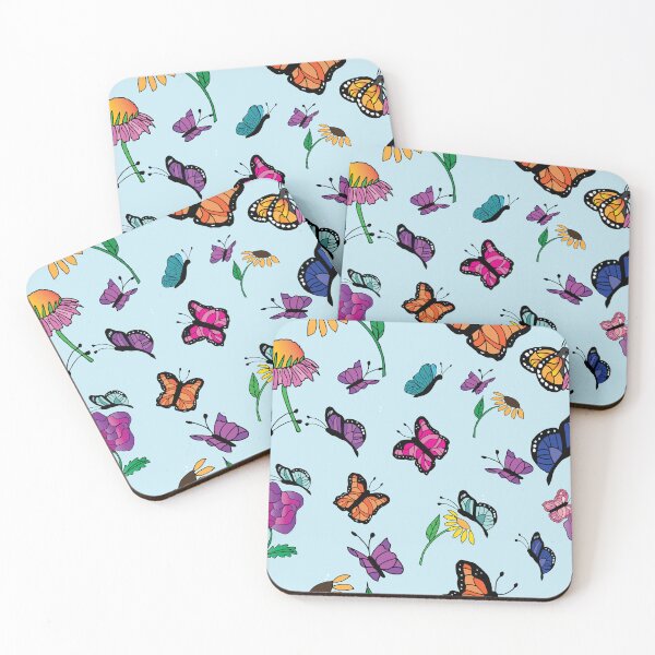 Item preview, Butterflies and flowers designed and sold by Nana Dancer Designs.