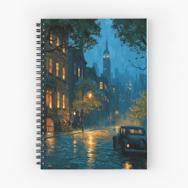 Item preview, Rainy New York Street At Night designed and sold by Rtymer.
