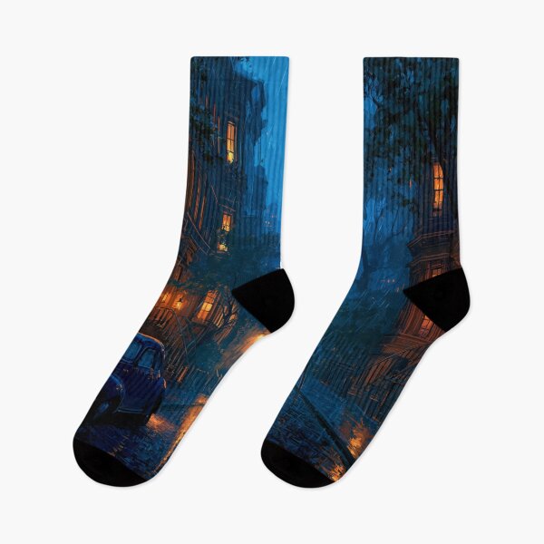 Item preview, Rainy New York Street At Night designed and sold by Rtymer.