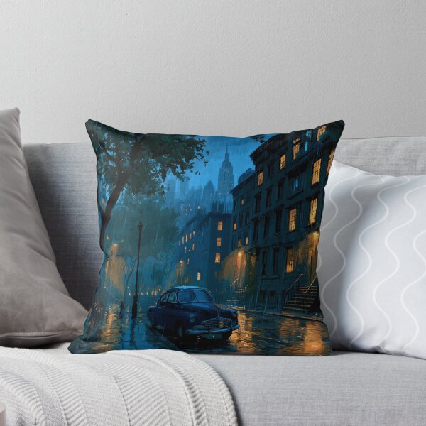 Item preview, Rainy New York Street At Night designed and sold by Rtymer.