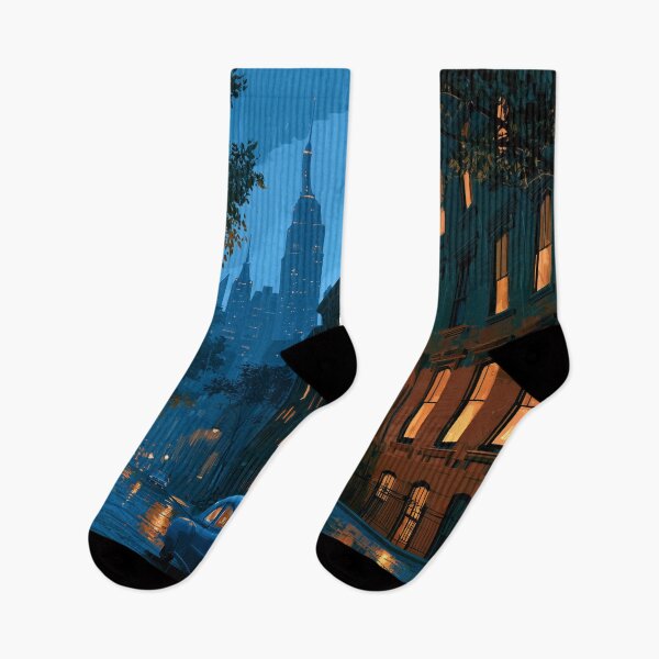 Item preview, Rainy New York Street At Night designed and sold by Rtymer.