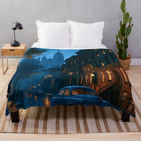 Item preview, Rainy New York Street At Night designed and sold by Rtymer.