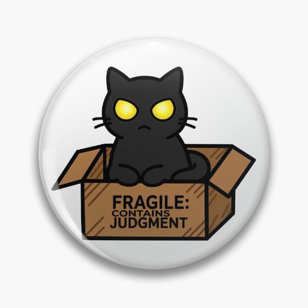 Item preview, Fragile: Contains Judgment designed and sold by CatstheticShop1.