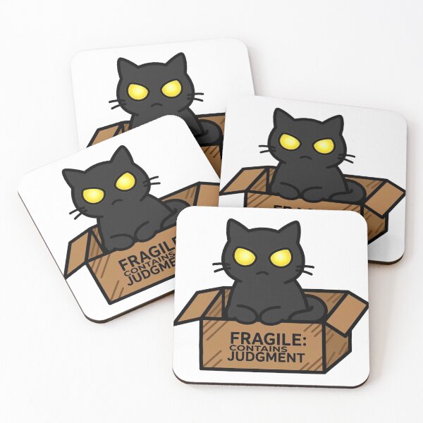 Item preview, Fragile: Contains Judgment designed and sold by CatstheticShop1.