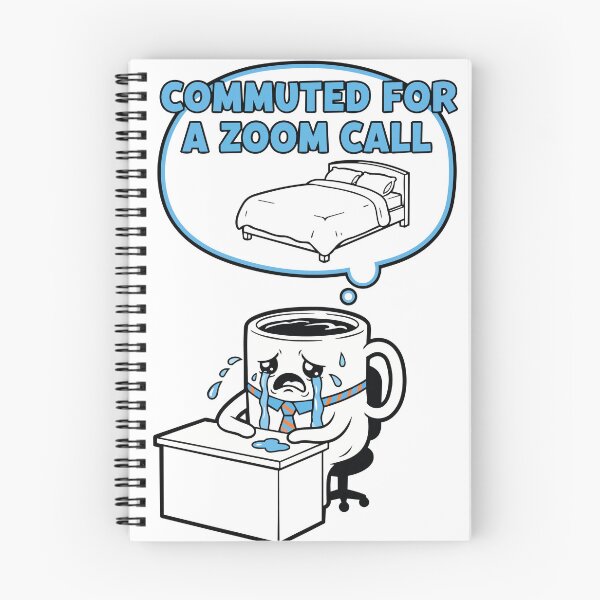 Item preview, Google Başlığı: "Commuted For A Zoom Call" Funny Return To Office Graphic - Crying Coffee Mug - Corporate RTO Humor designed and sold by BestChoiceService.