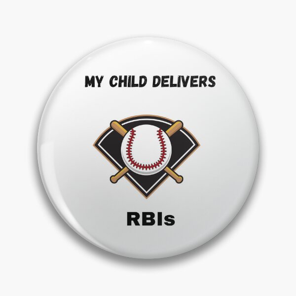Item preview, Baseball Shirt. My Child Delivers RBIs, Gift for Baseball Mom or Baseball Dad.  Gift for a Baseball Fan. designed and sold by ShrimpAndGrits.