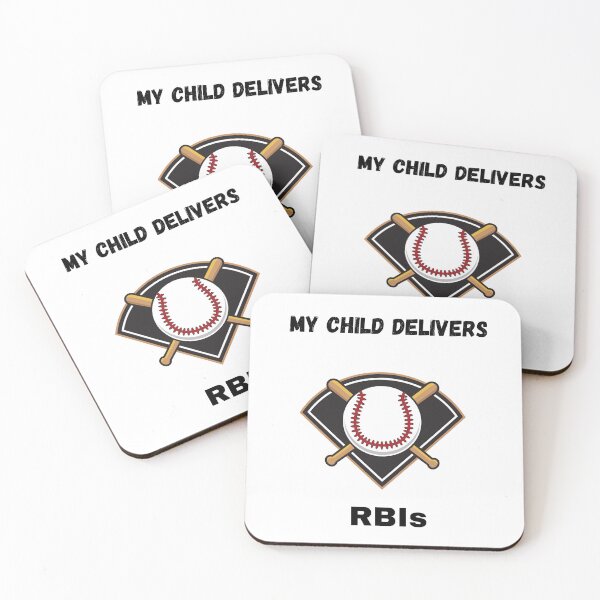 Item preview, Baseball Shirt. My Child Delivers RBIs, Gift for Baseball Mom or Baseball Dad.  Gift for a Baseball Fan. designed and sold by ShrimpAndGrits.