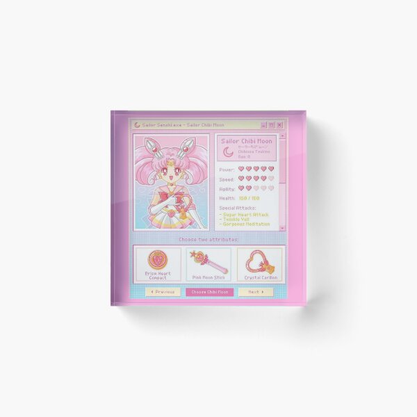 Item preview, Sailor Chibi Moon – Powers | Sweet Pastel Magical Girl Art designed and sold by bella-rosa87.