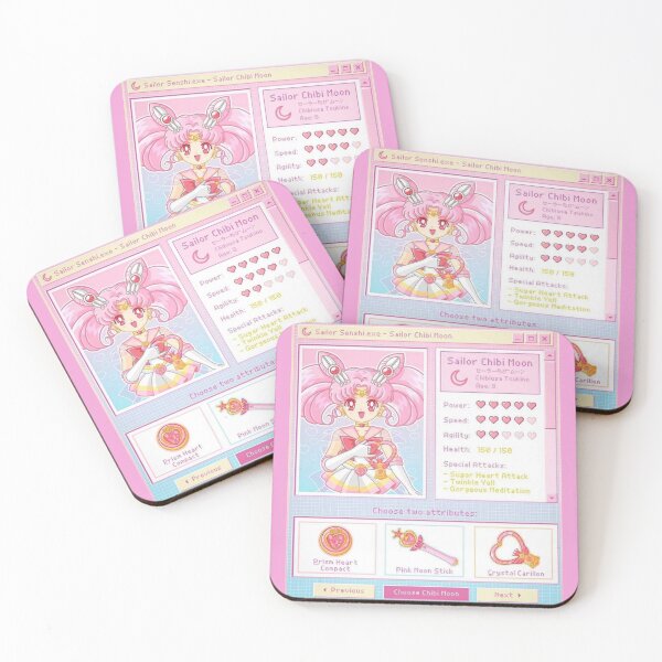 Item preview, Sailor Chibi Moon – Powers | Sweet Pastel Magical Girl Art designed and sold by bella-rosa87.