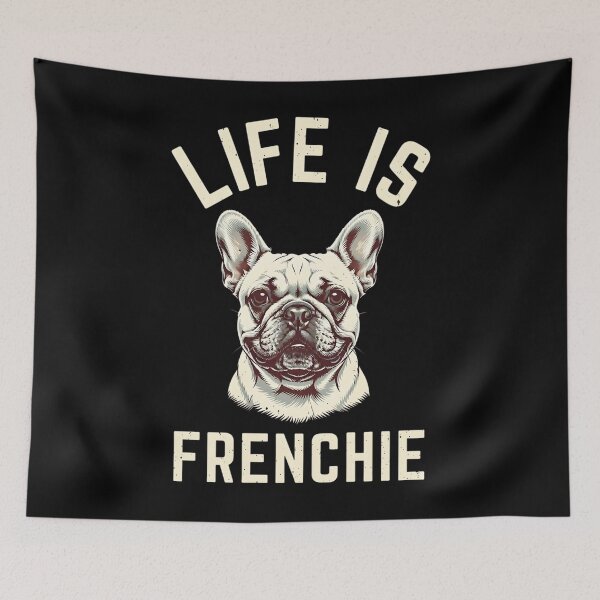 Item preview, Life Is Better With A Frenchie Dog Lover Gift designed and sold by LASTIQUE-dd.