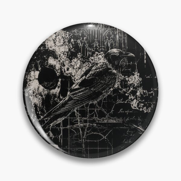 Item preview, Gothic Grunge Black and White Pattern designed and sold by Kaurisdigital.