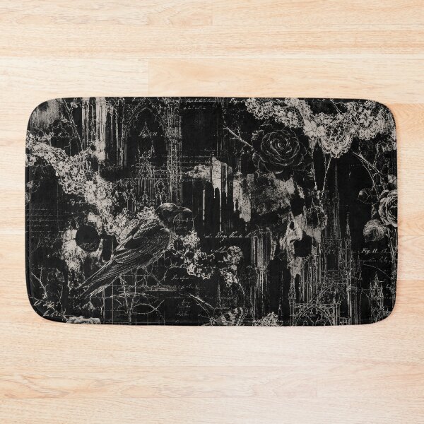 Item preview, Gothic  Grunge Black and White Pattern   designed and sold by KaurisDigital.