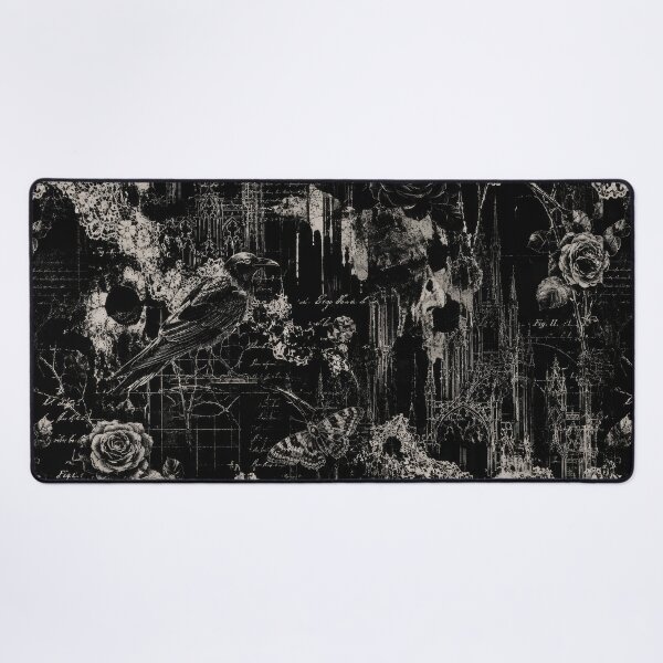 Item preview, Gothic  Grunge Black and White Pattern   designed and sold by Kaurisdigital.
