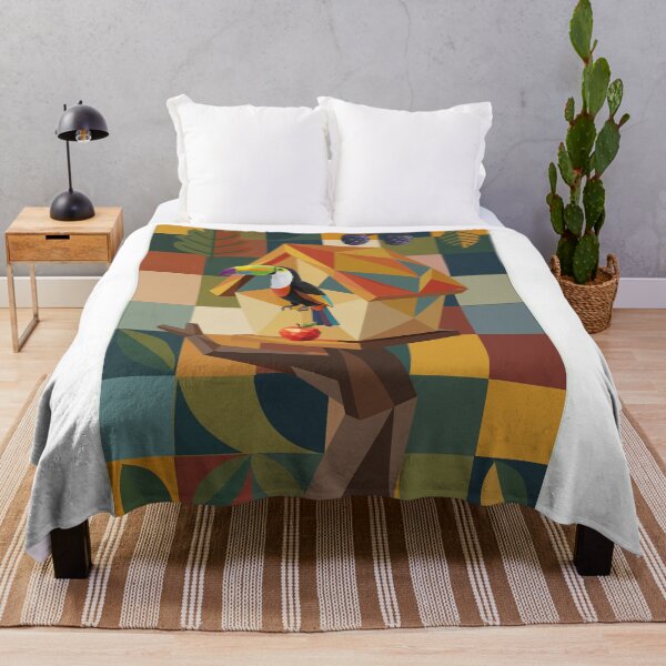 Item preview, Low-Poly Toucan Wall Art designed and sold by MahnoorDesigns.