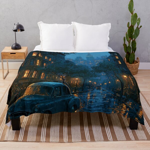 Item preview, Rainy New York Street At Night designed and sold by Rtymer.