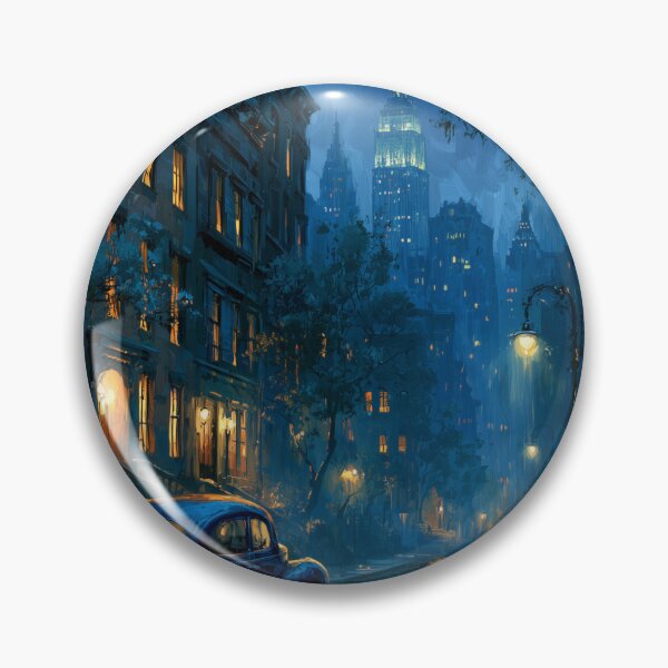 Item preview, Rainy New York Street At Night designed and sold by Rtymer.